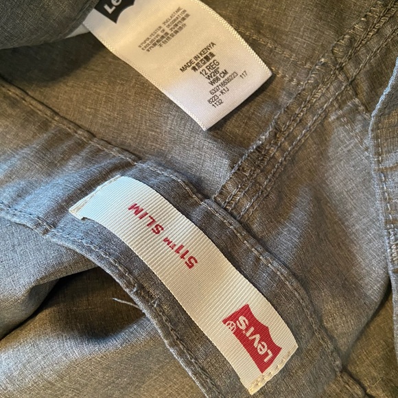 Levi’s grey shorts 12 regular. - Picture 3 of 5